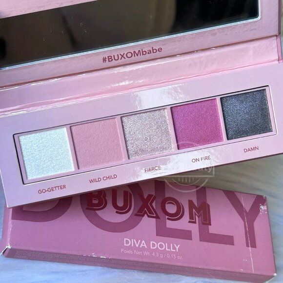 New Buxom Diva Dolly Eyeshadow Palette~4.3 g/0.15oz~Discontinued Limited Edition - Picture 1 of 5
